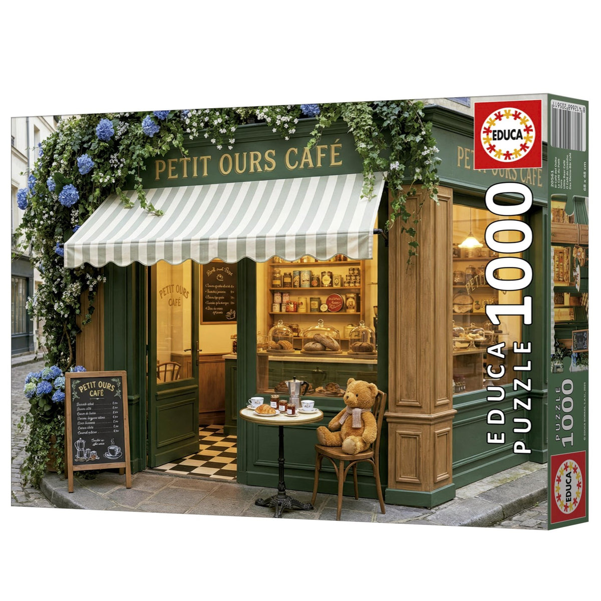 Puzzle O Café do Ursinho - Educa - 1000 Peças