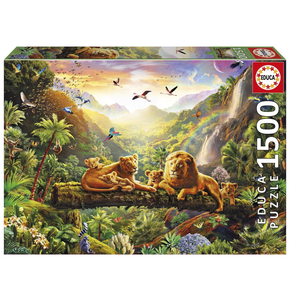 Puzzle El puente del árbol del león - Educa - 1500 piezas