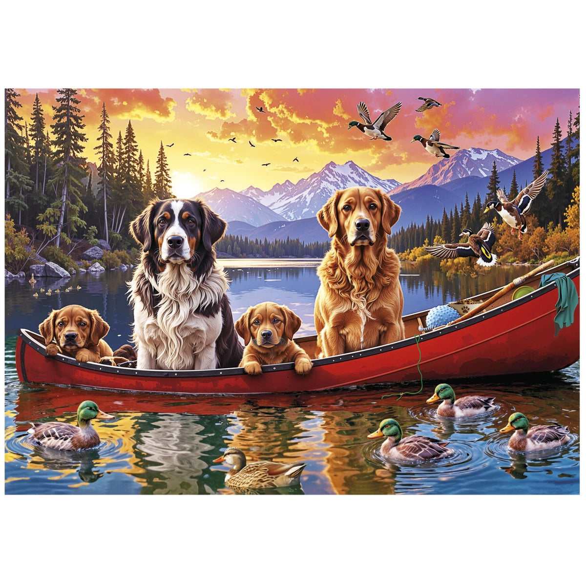 Puzzle Domingo com as Crianças - Educa - 2000 Peças