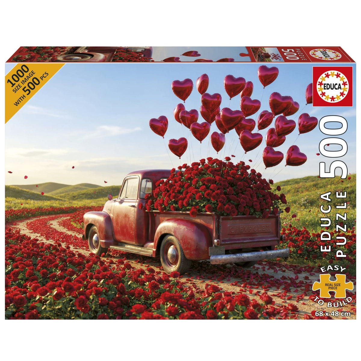 Puzzle Valentinstag-Pickup - Educa - 500 Teile Plus