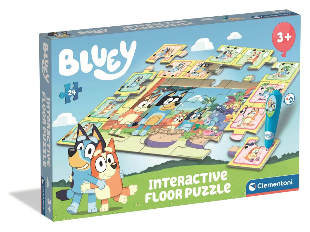 Tapete Puzzle com Jogo Interativo Bluey