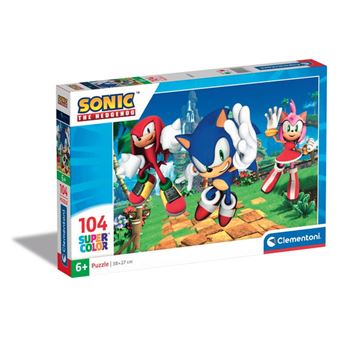 Puzzle Sonic 2 - Clementoni - 104 Peças
