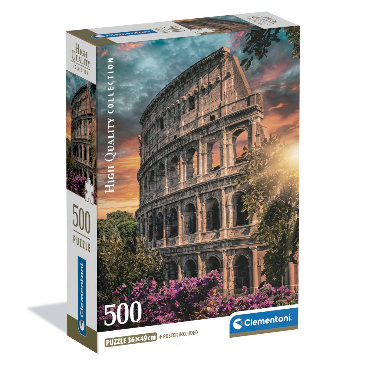 Puzzle Flavian Amphitheatre - Clementoni - 500 Peças