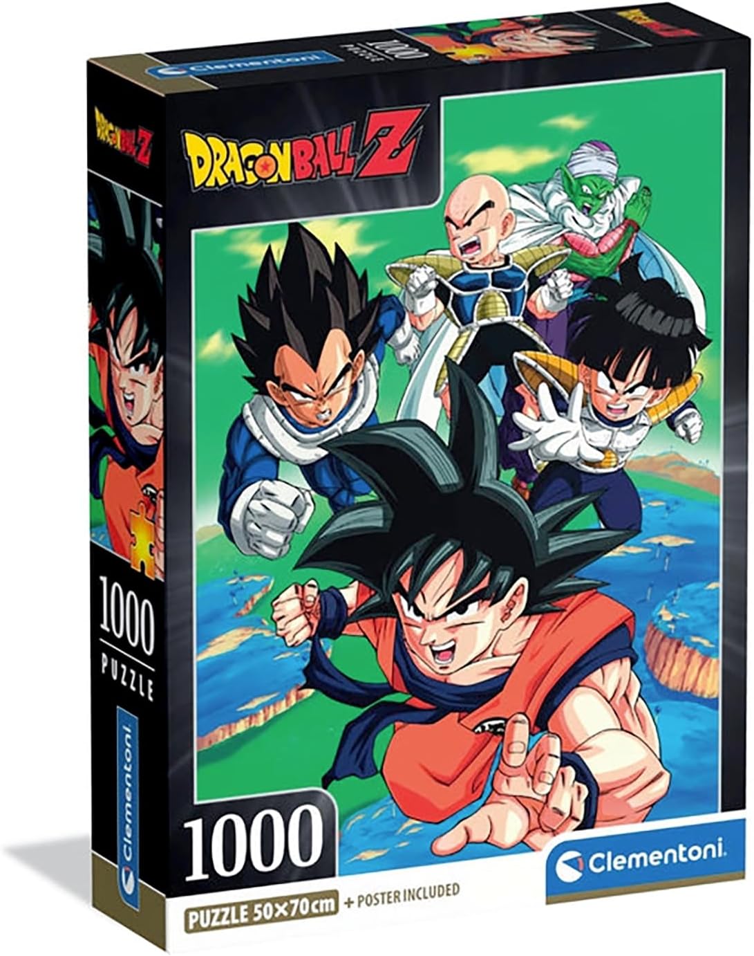 Puzzle Dragonball Z - Clementoni - 1000 Peças