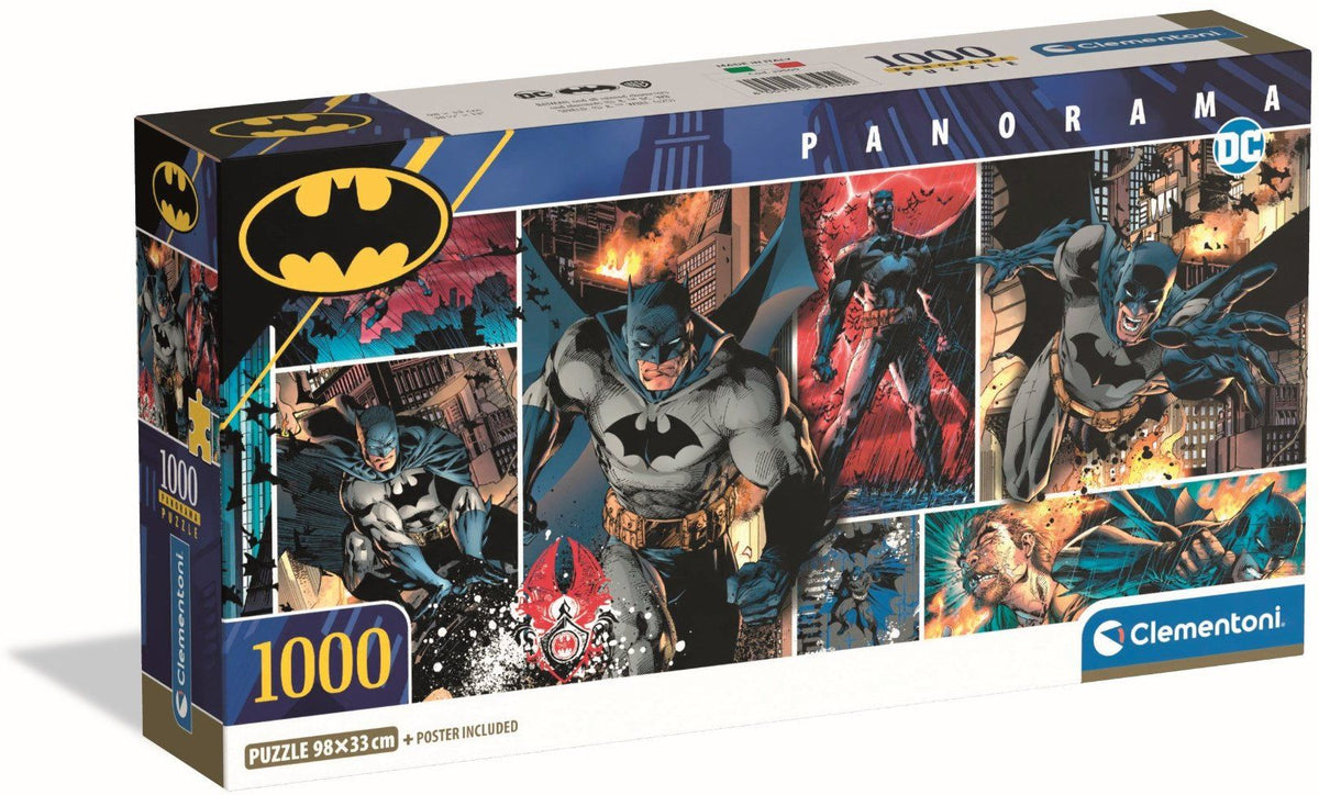 Puzzle Panorama Batman - Clementoni - 1000 Peças
