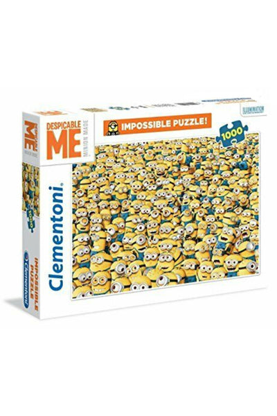 Puzzle Impossible Minions - Clementoni - 1000 Peças