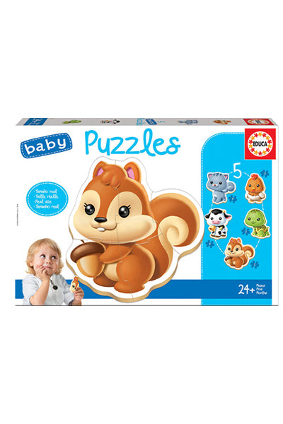 Baby Puzzle Animais - Educa