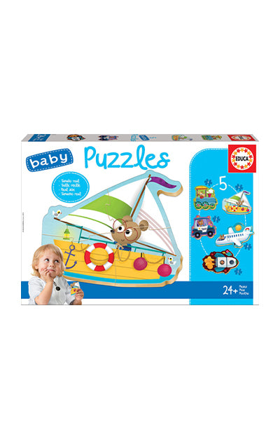 Baby Puzzle Veículos 2 - Educa