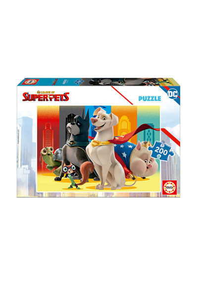Puzzle DC League of Super-pets - Educa - 200 Peças