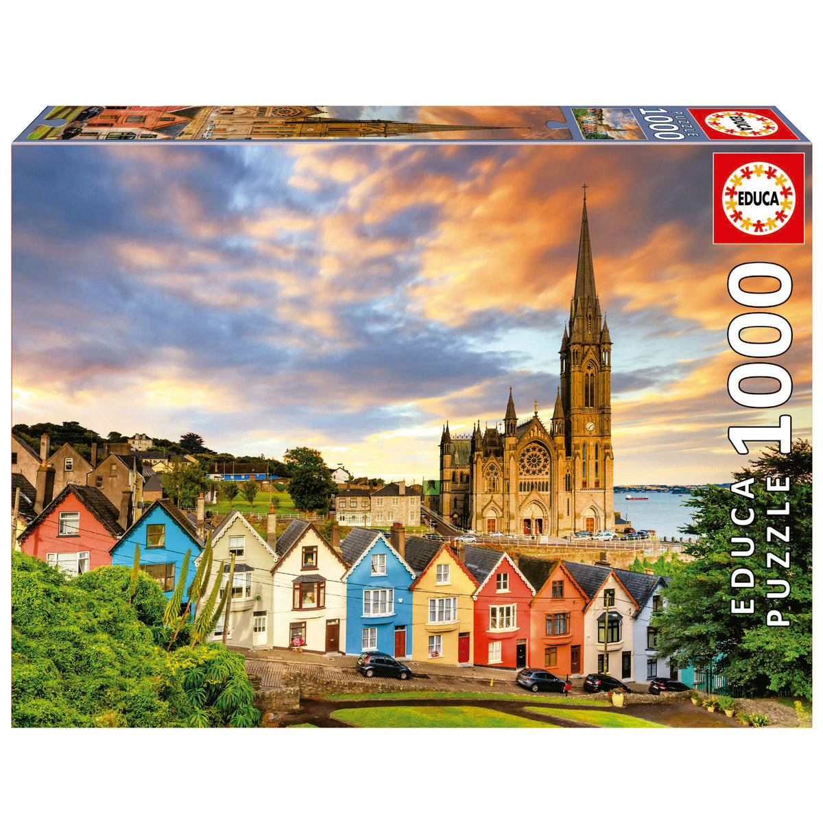 Puzzle Catedral de Cobh, Irlanda - Educa - 1000 Peças