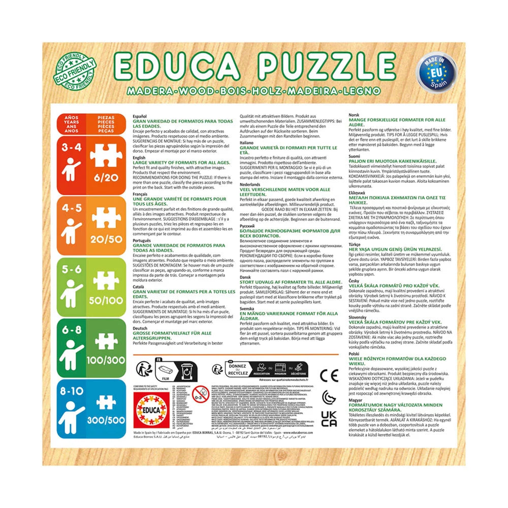 Bluey Holzpuzzle – Educa – 100 Teile