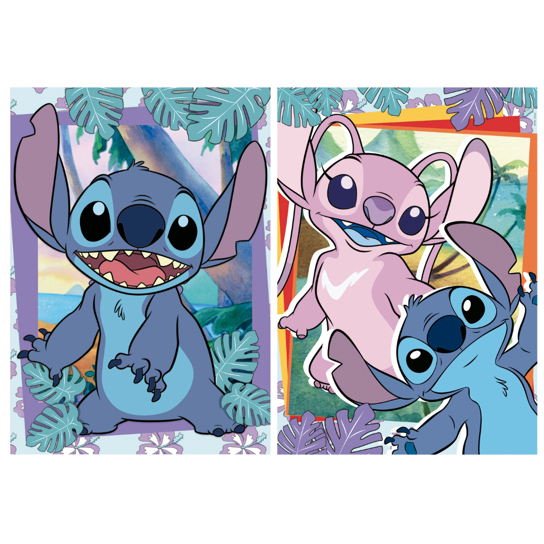Puzzle Disney Stitch 2 en 1 - Educa - 2x500 Piezas
