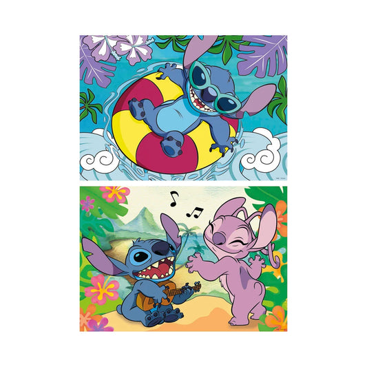 Puzzle Disney Stitch 2 em 1 – Educa - 2x100 Peças