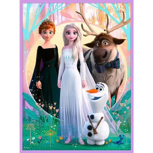 Disney Frozen 2 in 1 Puzzle „Prinzessinnen“ – 30 + 48 Teile