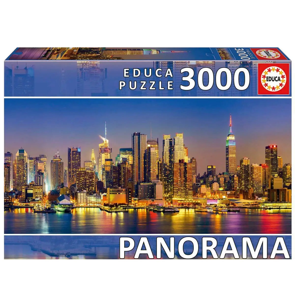 New York at Night Puzzle – Educa - 3000 pieces