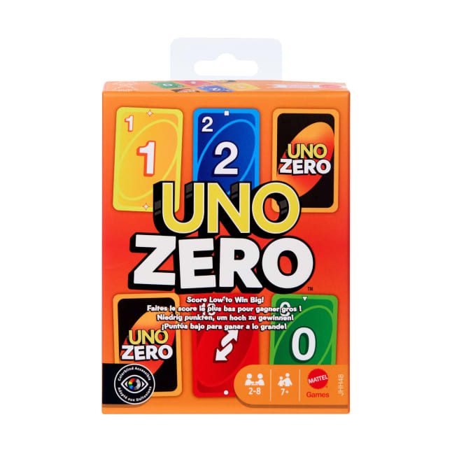UNO Zero - Jogo de Cartas - Mattel