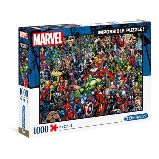 Puzzle Marvel “Impossible” – Clementoni - 1000 Peças