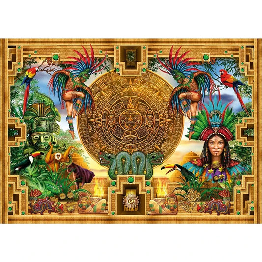 Aztec Civilization Puzzle – Educa - 2000 pieces