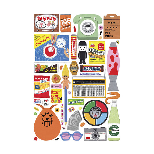 Puzzle In the 70's Happily 1000 peças, imagem montada