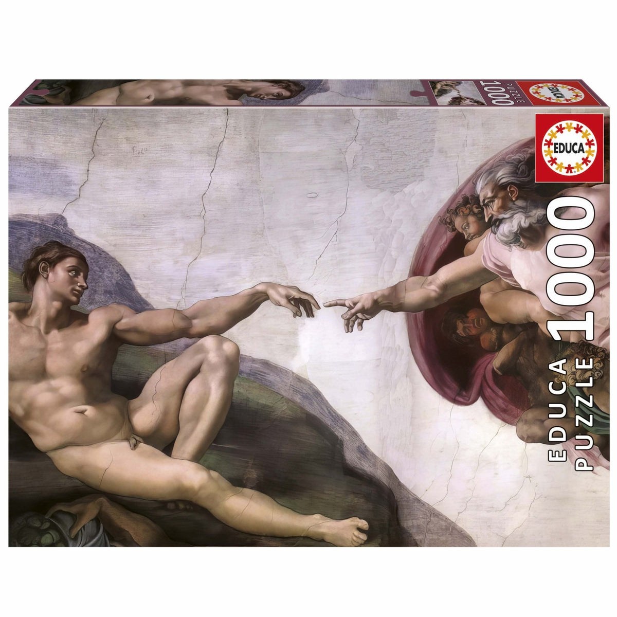 Puzzle La creación de Adán - Educa - 1000 piezas