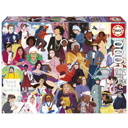 Iconic Women Puzzle - Educa - 1000 Pieces