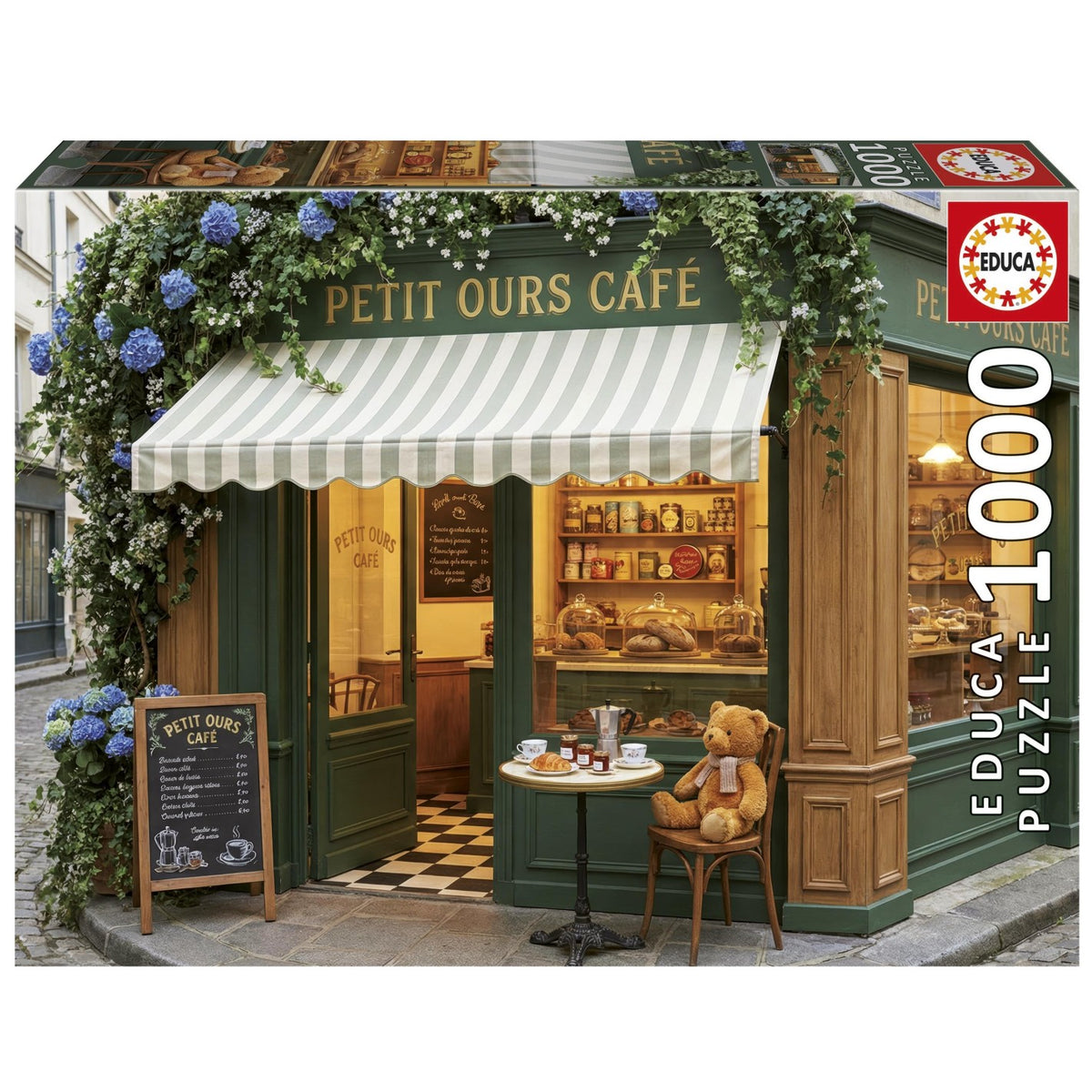 Puzzle O Café do Ursinho - Educa - 1000 Peças