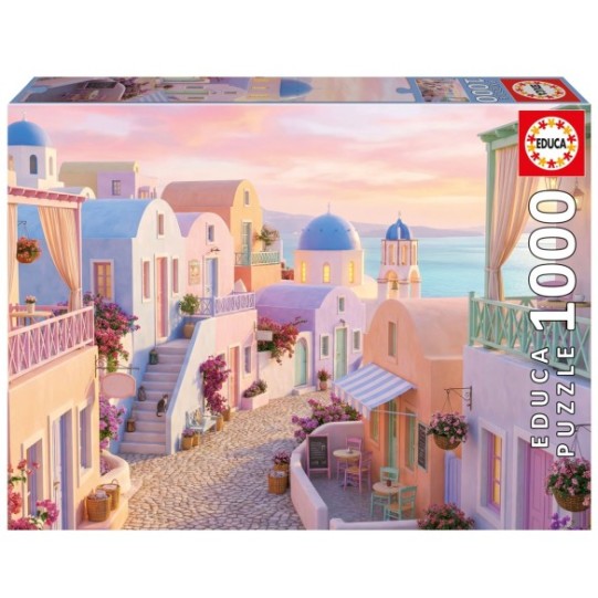 Puzzle Santorini de Sonho - Educa - 1000 Peças
