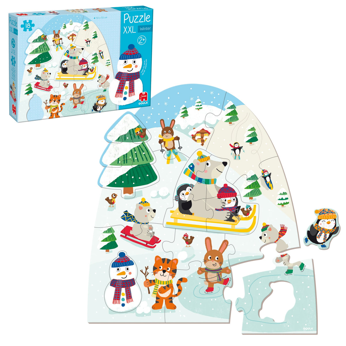 Puzzle XXL Inverno - Goula