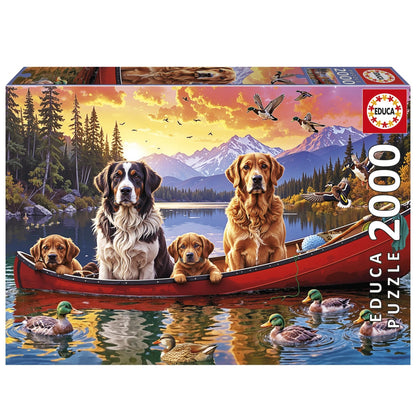 Puzzle Domingo com as Crianças - Educa - 2000 Peças