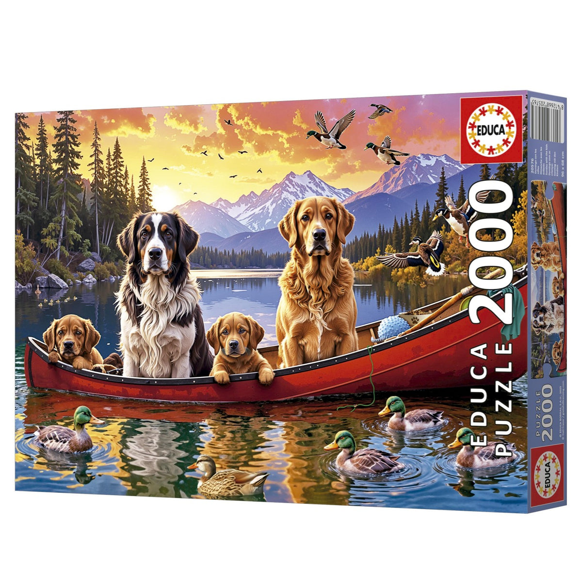Puzzle Domingo com as Crianças - Educa - 2000 Peças