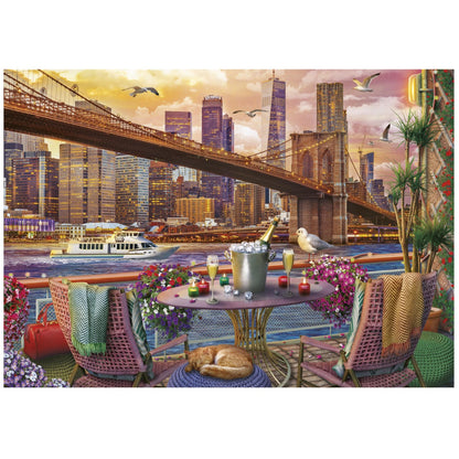 Puzzle Romantik in NY - Educa - 2000 Teile