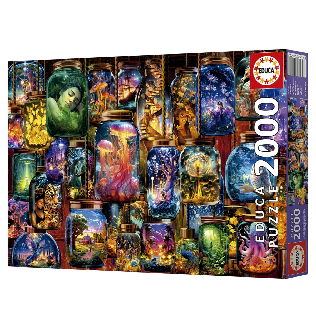 Puzzle Sonhos em Frasco - Educa - 2000 Peças