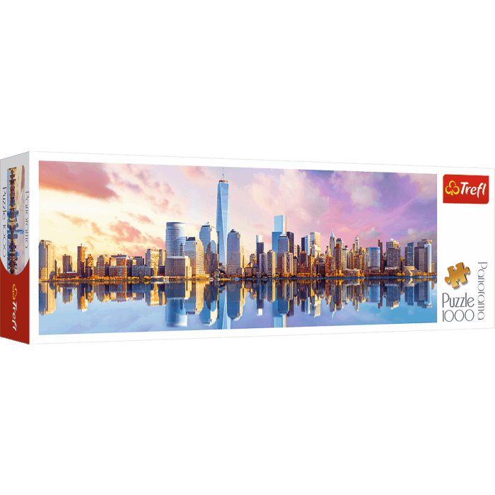 Puzzle Panorama Manhattan, Nova Iorque - Trefl - 1000 Peças