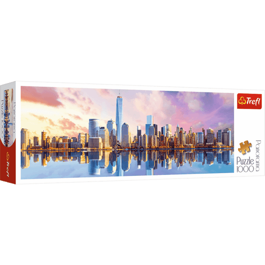 Puzzle Panorama Manhattan, Nova Iorque - Trefl - 1000 Peças