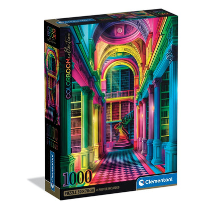 Puzzle Colorboom Athenaeum Clementoni 1000 peças, caixa