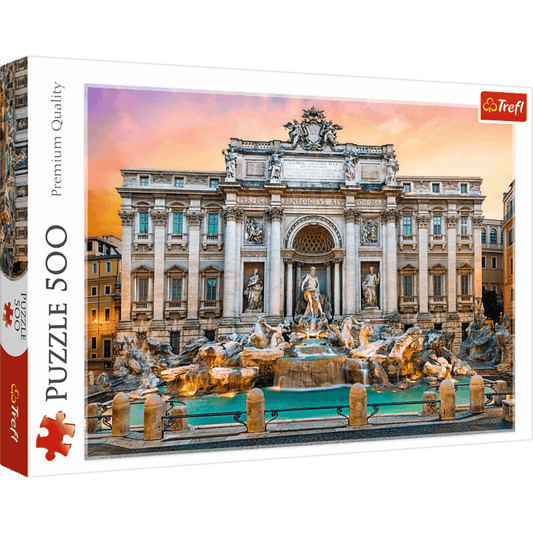 Puzzle Fontana di Trevi, Roma - Trefl - 500 Peças