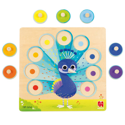 Holzpuzzle Pfau - Goula