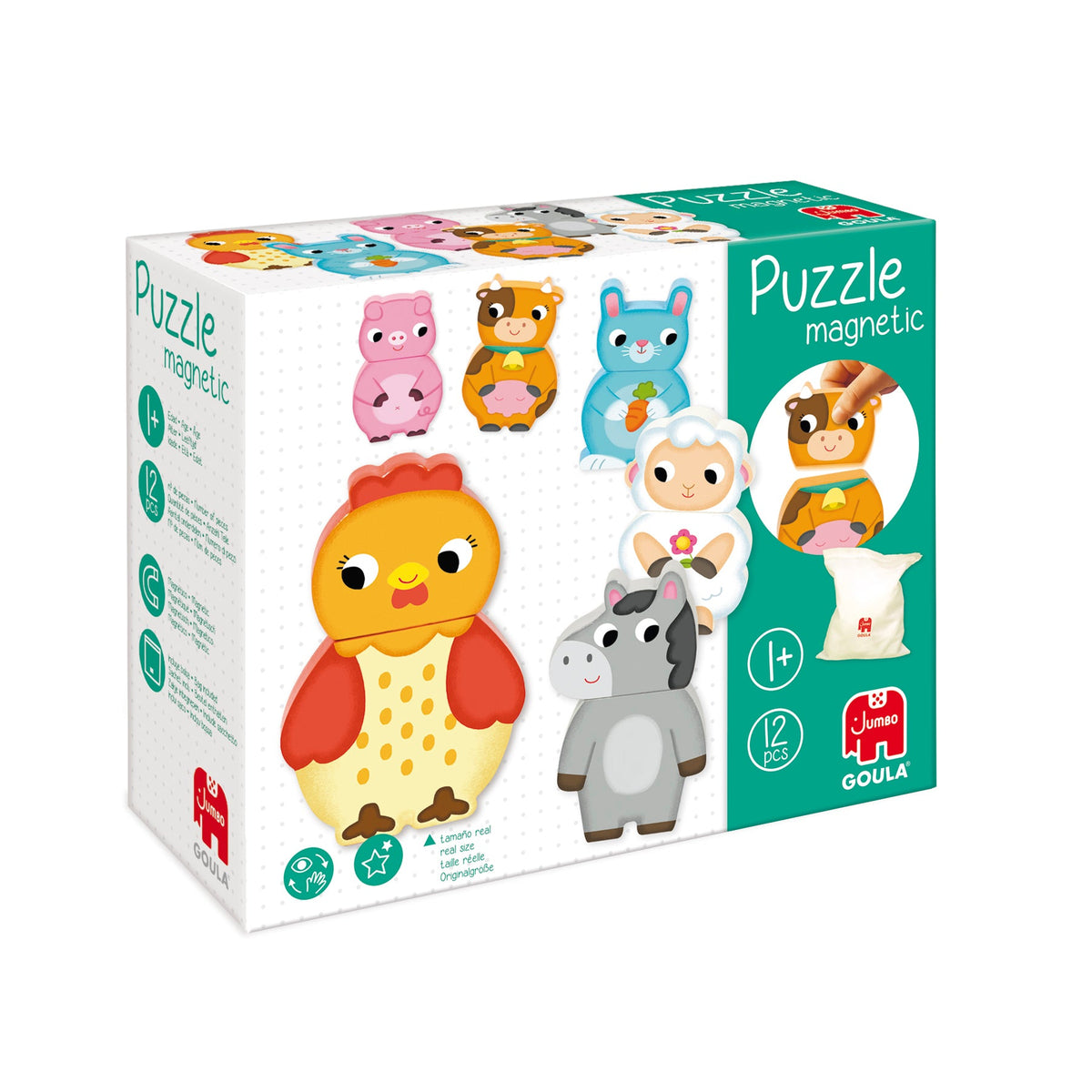 Puzzle Quinta Magnética Intercambiável - Goula