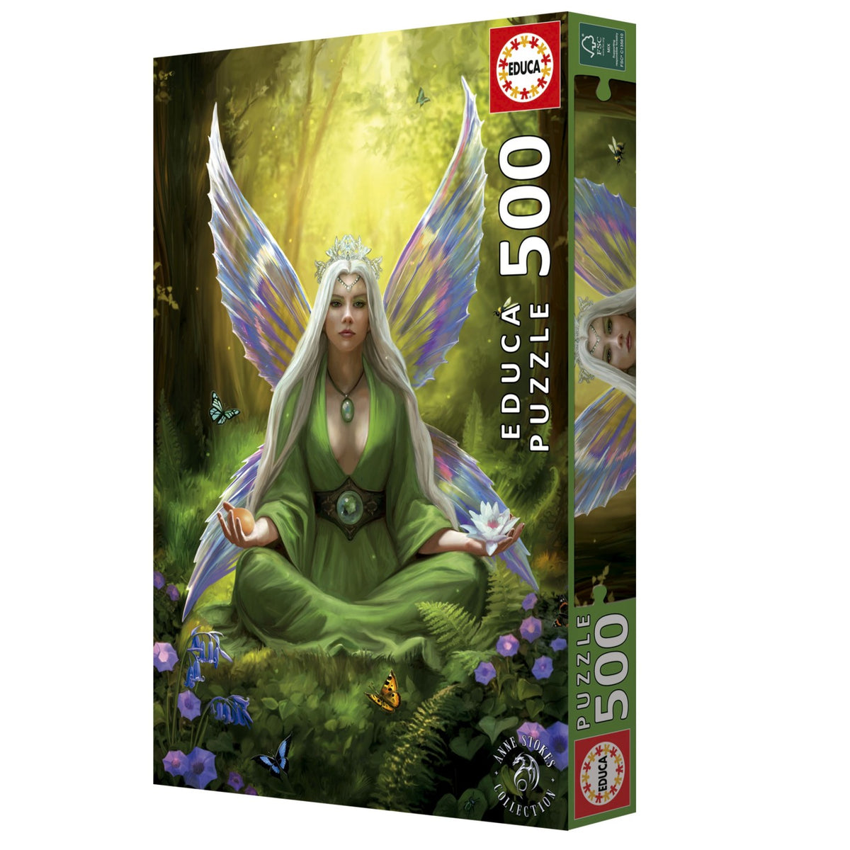Puzzle Imperatriz, Anne Stokes - Educa - 500 Peças