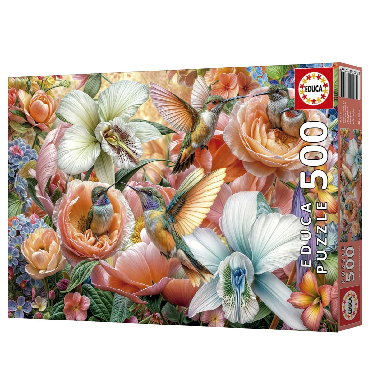 Puzzle Jardín de colibríes - Educa - 500 piezas