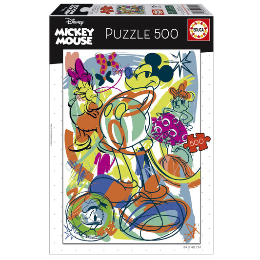 Puzzle Mickey & Friends - Educa - 500 piezas