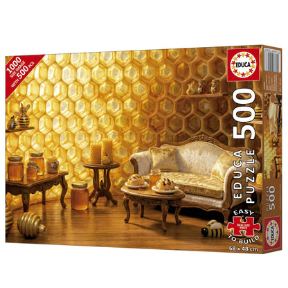 Puzzle Doce Lar de Mel - Educa - 500 Peças Plus