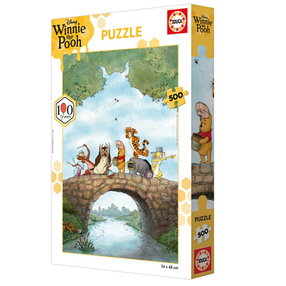 Disney Pooh 100th Puzzle - Educa - 500 Teile