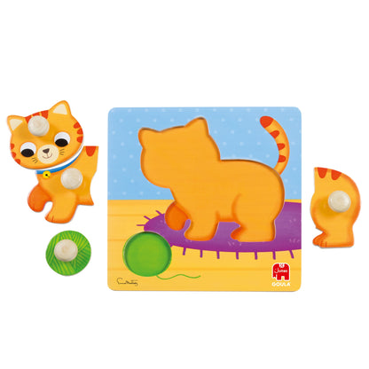 Holzpuzzle Katze - Goula
