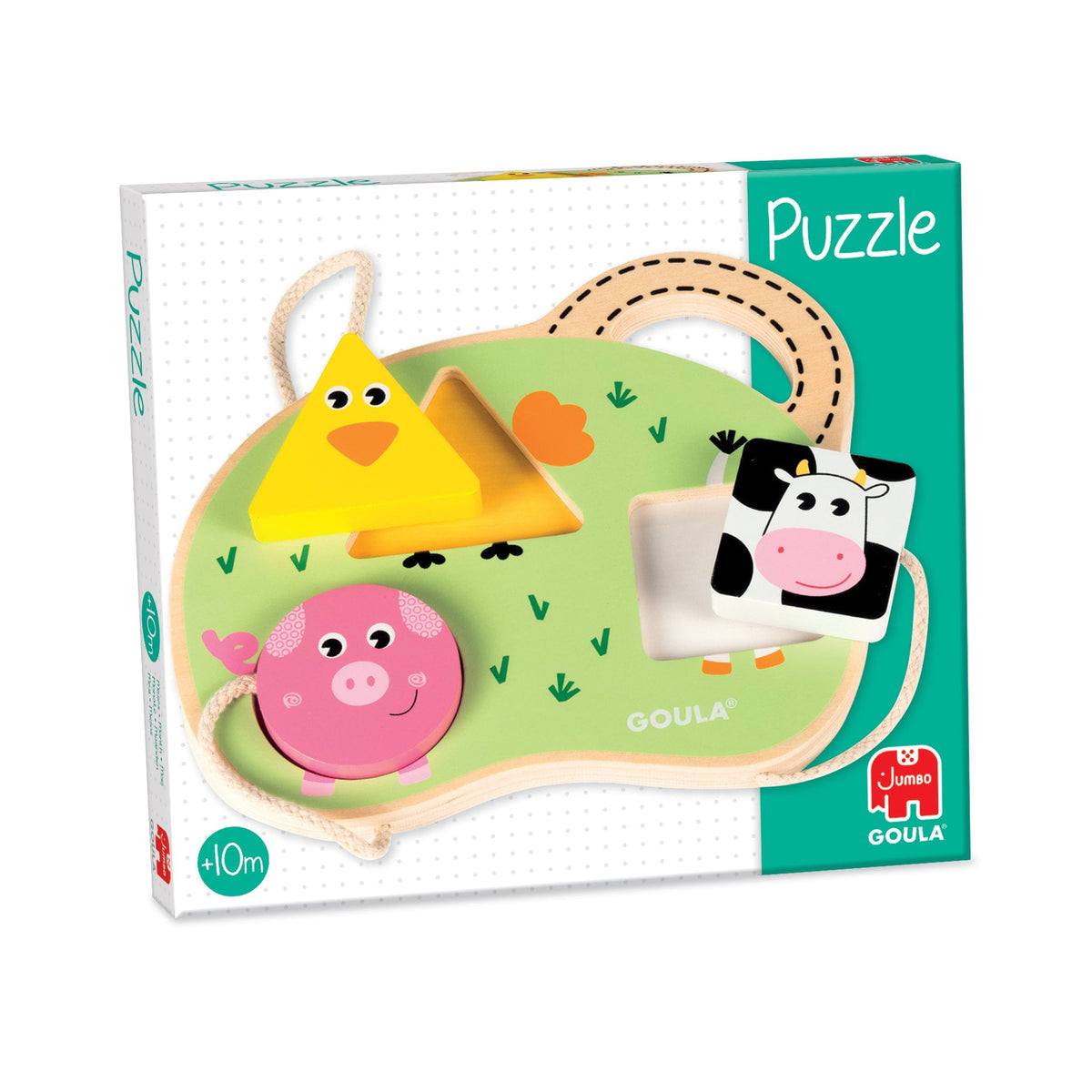 Holzpuzzle Bauernhof - Goula