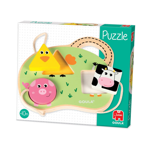 Holzpuzzle Bauernhof - Goula