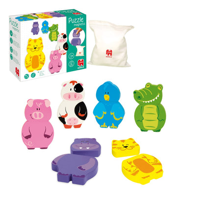 Puzzle Magnético Animais - Goula
