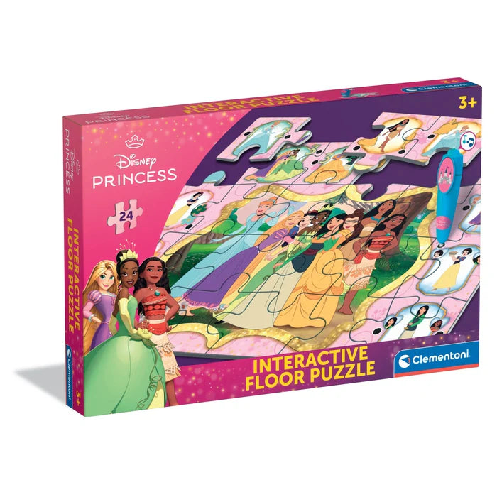 Tapete Puzzle com Jogo Interativo Princesas