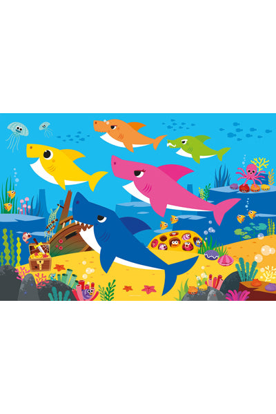 Puzzle Shark - Clementoni - 104 Peças