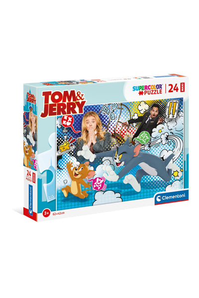 Puzzle Maxi Tom & Jerry - Clementoni - 24 Peças